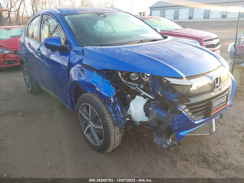 VIN 3CZRU6H5XMM749688 2021 HONDA HR-V EX