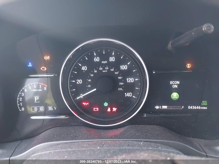 VIN 3CZRU6H5XMM749688 2021 HONDA HR-V EX