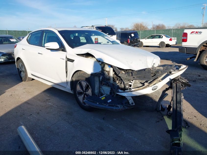 2013 KIA OPTIMA HYBRID LX - KNAGM4AD4D5044892