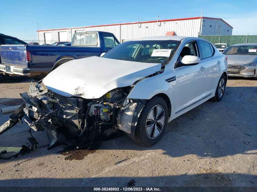 2013 KIA OPTIMA HYBRID LX - KNAGM4AD4D5044892