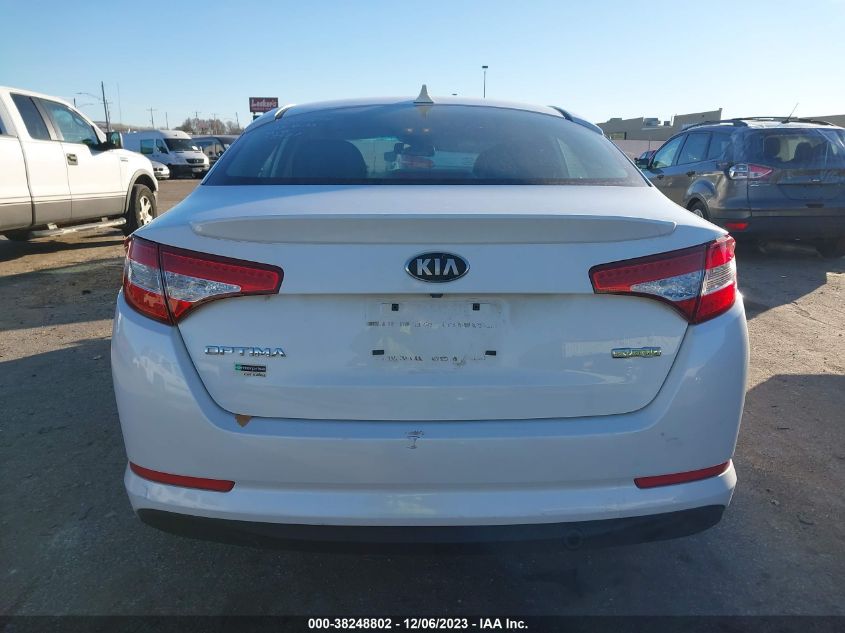 2013 KIA OPTIMA HYBRID LX - KNAGM4AD4D5044892