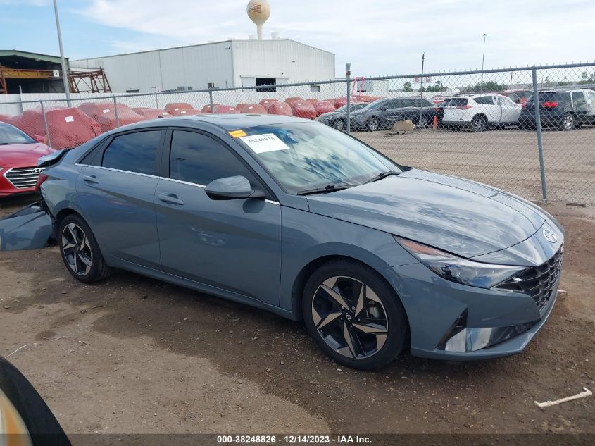2022 HYUNDAI ELANTRA LIMITED - KMHLP4AG0NU300757