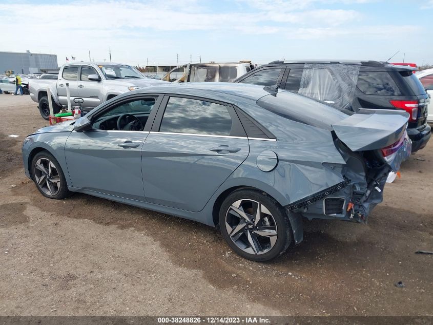2022 HYUNDAI ELANTRA LIMITED - KMHLP4AG0NU300757
