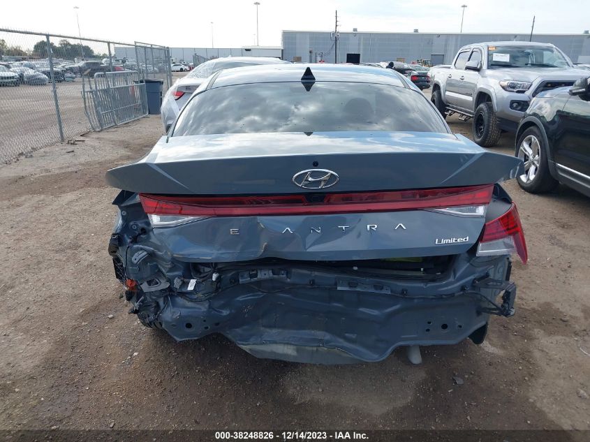 2022 HYUNDAI ELANTRA LIMITED - KMHLP4AG0NU300757