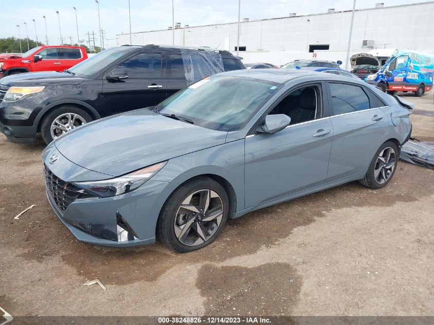 2022 HYUNDAI ELANTRA LIMITED - KMHLP4AG0NU300757