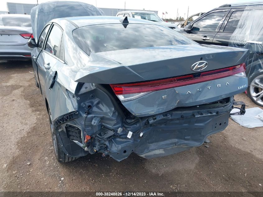 2022 HYUNDAI ELANTRA LIMITED - KMHLP4AG0NU300757