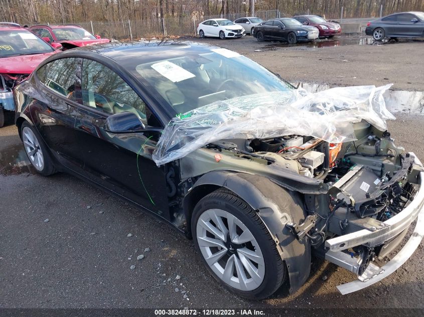 2021 TESLA MODEL 3 STANDARD RANGE PLUS - 5YJ3E1EA9MF990692