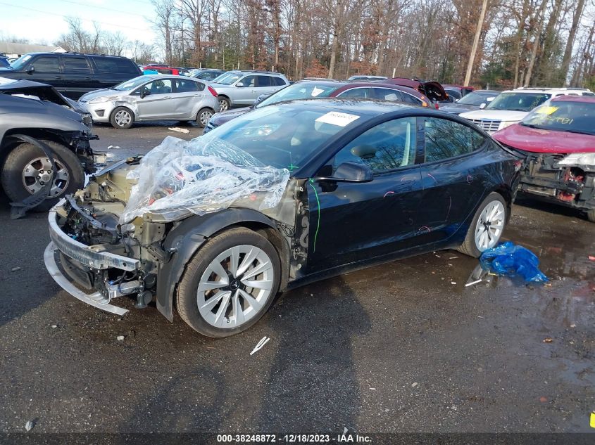 2021 TESLA MODEL 3 STANDARD RANGE PLUS - 5YJ3E1EA9MF990692