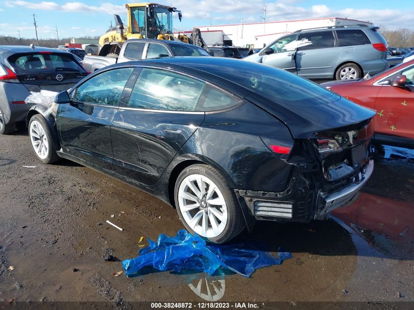 2021 TESLA MODEL 3 STANDARD RANGE PLUS - 5YJ3E1EA9MF990692