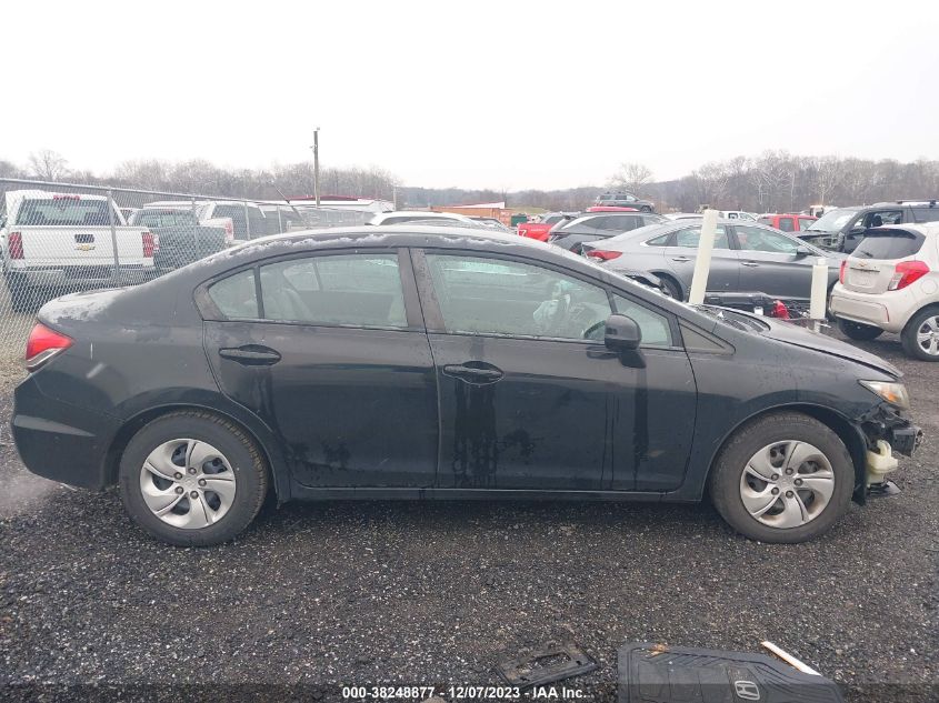 2013 HONDA CIVIC LX - 2HGFB2F55DH516019