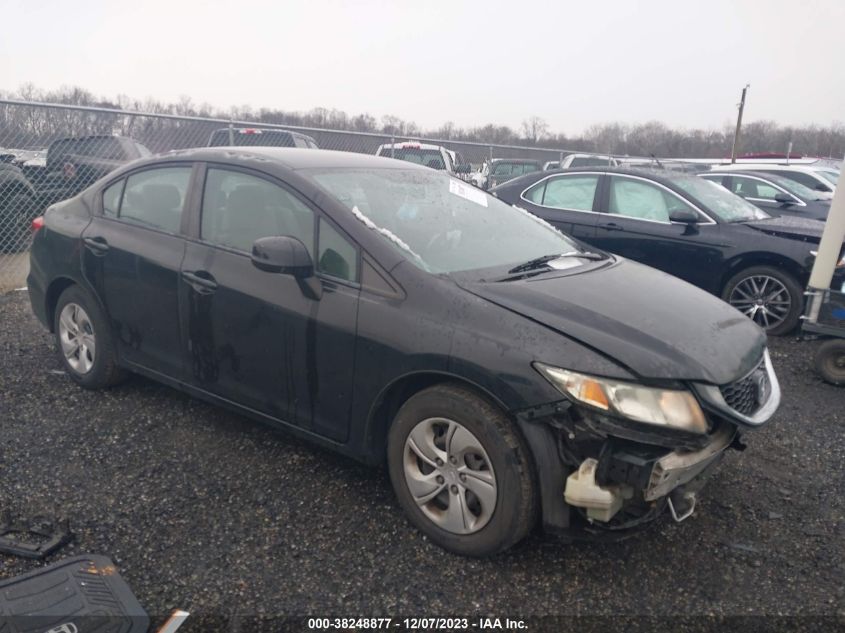 2013 HONDA CIVIC LX - 2HGFB2F55DH516019