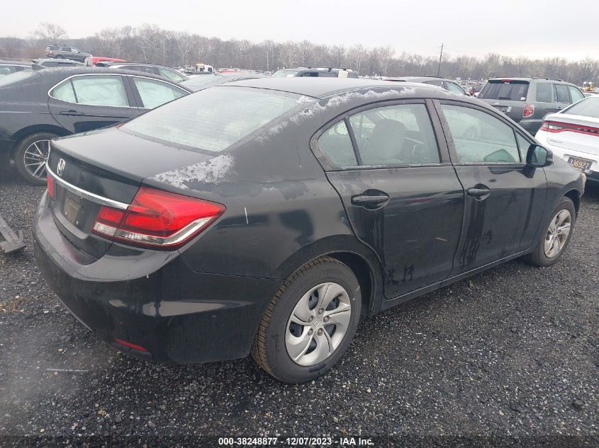 2013 HONDA CIVIC LX - 2HGFB2F55DH516019