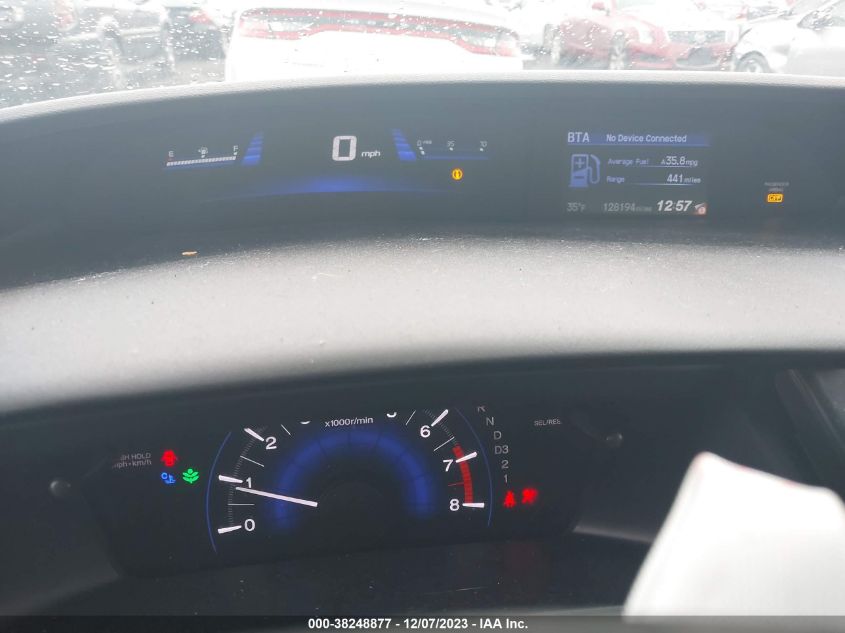 2013 HONDA CIVIC LX - 2HGFB2F55DH516019