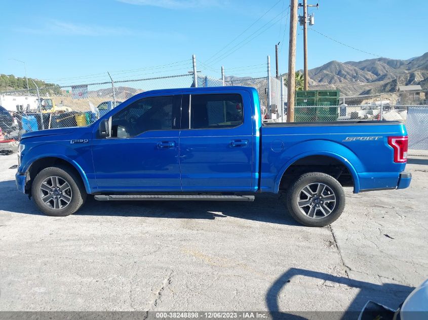 2015 FORD F-150 XLT - 1FTEW1CF5FFA55222