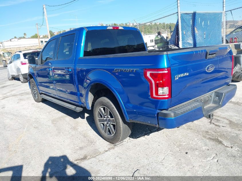 2015 FORD F-150 XLT - 1FTEW1CF5FFA55222