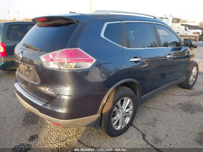 2015 NISSAN ROGUE SV - KNMAT2MV2FP564620