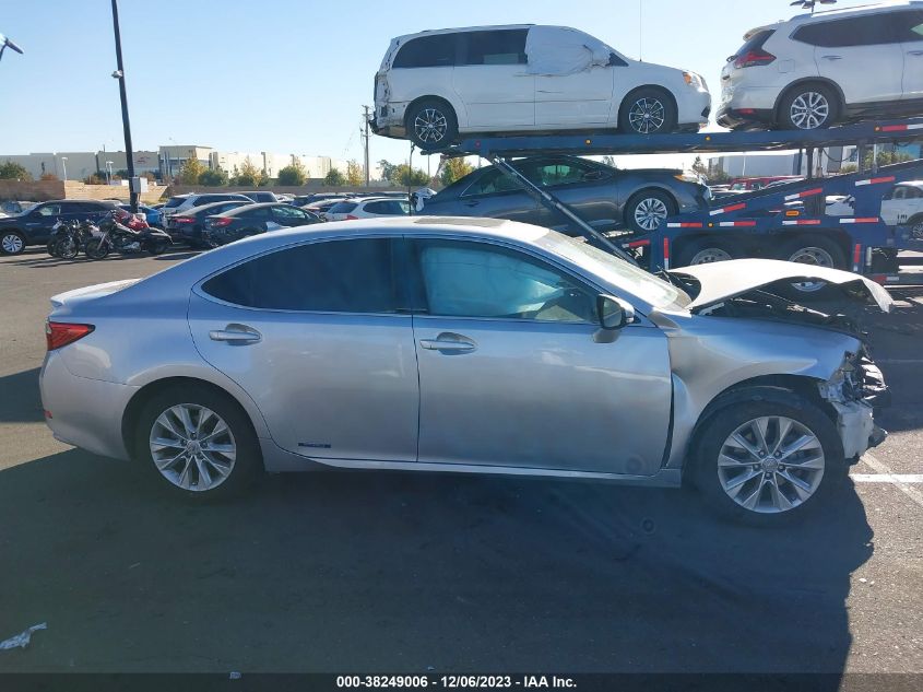 2013 LEXUS ES 300H HYBRID - JTHBW1GG7D2017936