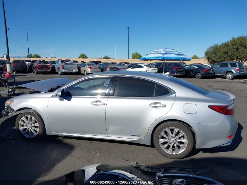 2013 LEXUS ES 300H HYBRID - JTHBW1GG7D2017936