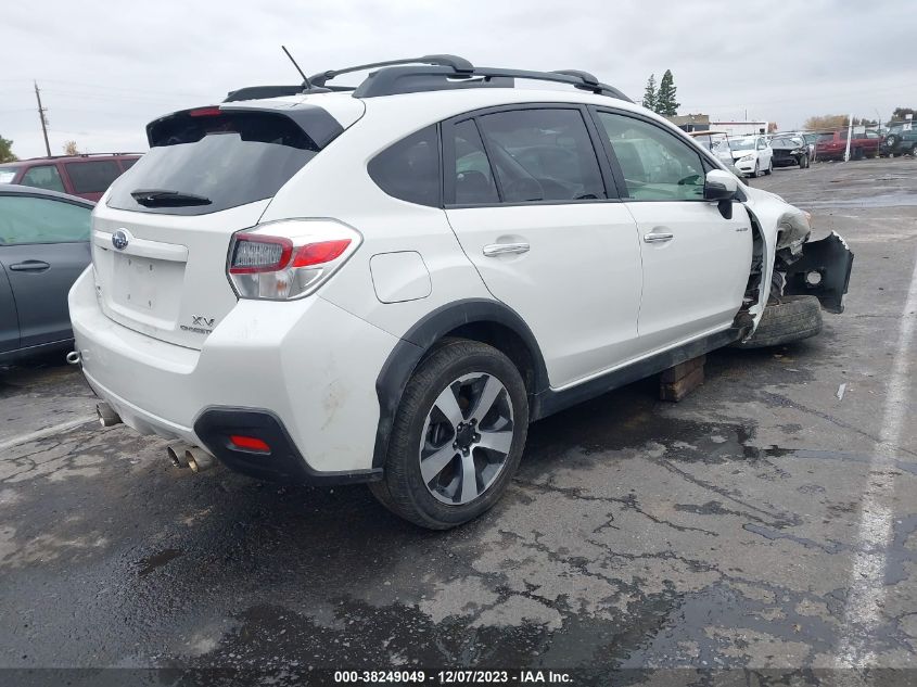 2015 SUBARU XV CROSSTREK HYBRID TOURING JF2GPBPCXFH215712