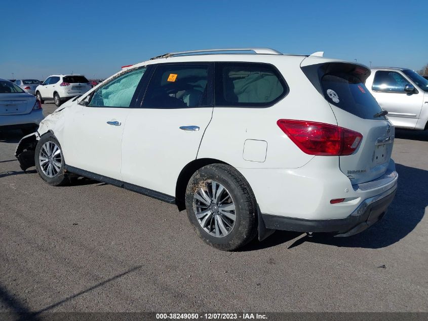 2020 NISSAN PATHFINDER S - 5N1DR2AN9LC642311