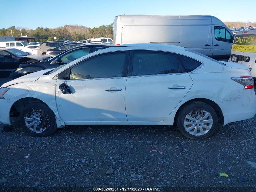 2014 NISSAN SENTRA S/SV/SR/SL - 3N1AB7AP2EY273525