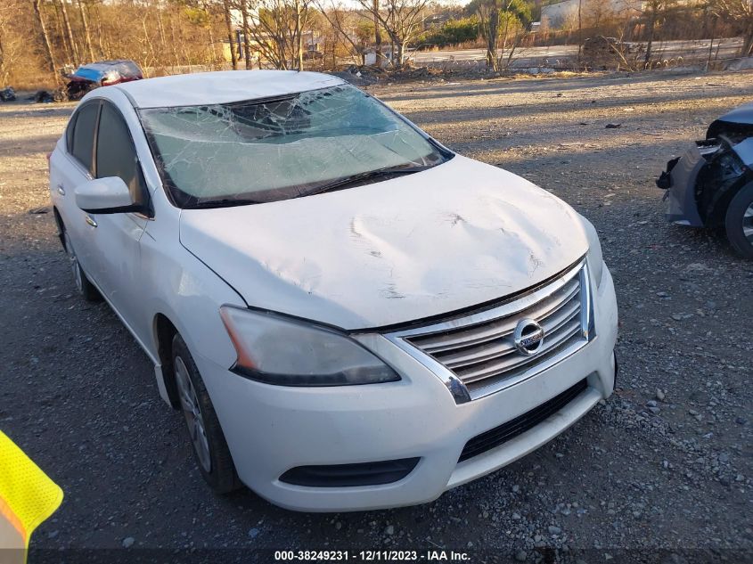 2014 NISSAN SENTRA S/SV/SR/SL - 3N1AB7AP2EY273525