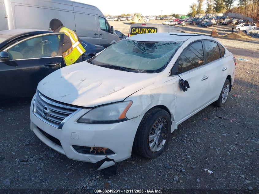 2014 NISSAN SENTRA S/SV/SR/SL - 3N1AB7AP2EY273525