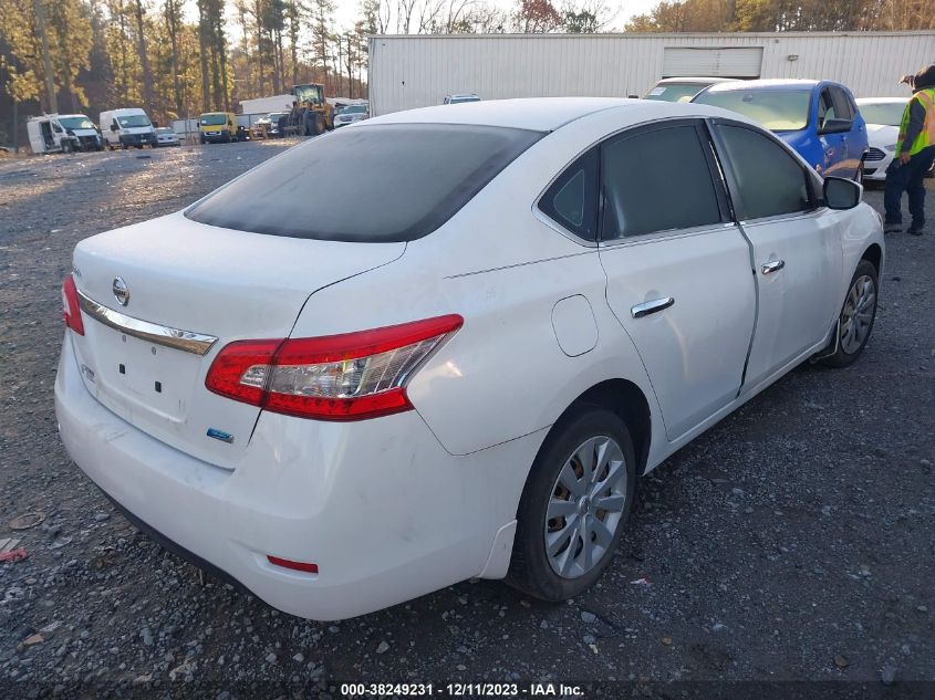 2014 NISSAN SENTRA S/SV/SR/SL - 3N1AB7AP2EY273525