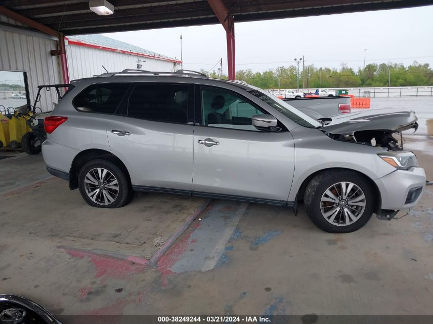 2017 NISSAN PATHFINDER SV - 5N1DR2MN3HC640265