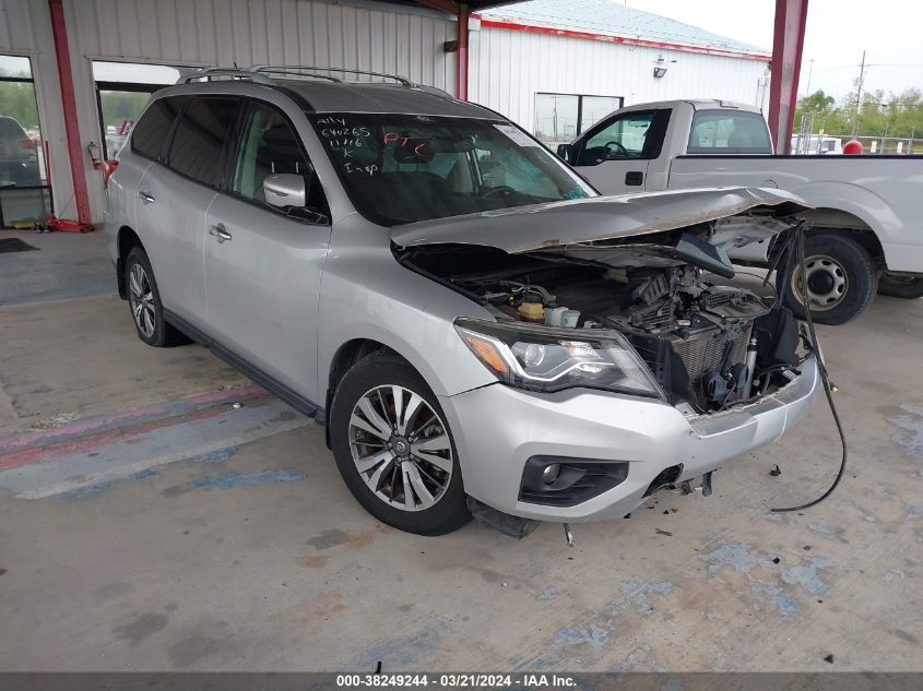 2017 NISSAN PATHFINDER SV - 5N1DR2MN3HC640265