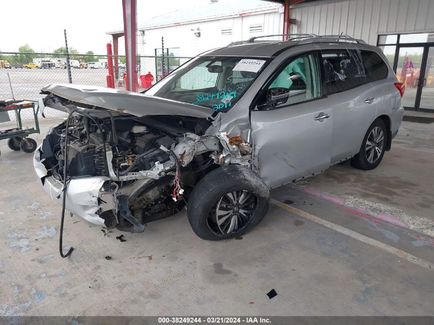 2017 NISSAN PATHFINDER SV - 5N1DR2MN3HC640265