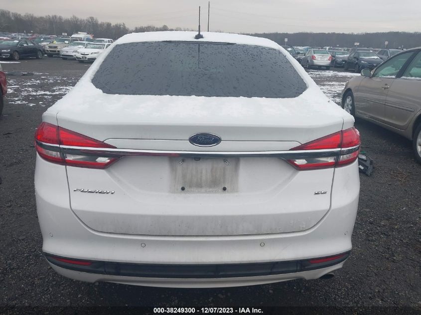 2017 FORD FUSION SE - 3FA6P0H75HR355769