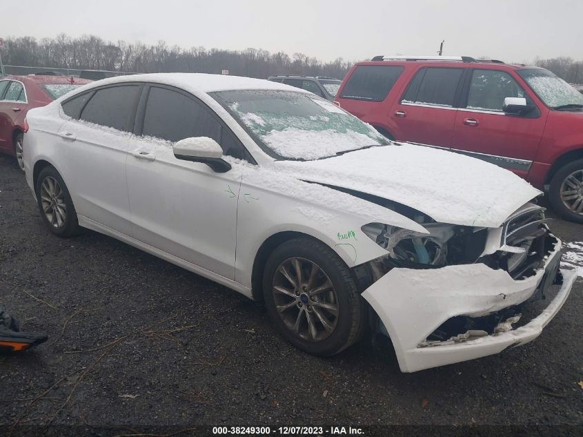 2017 FORD FUSION SE - 3FA6P0H75HR355769