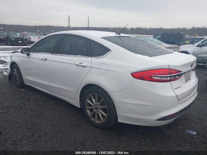 2017 FORD FUSION SE - 3FA6P0H75HR355769