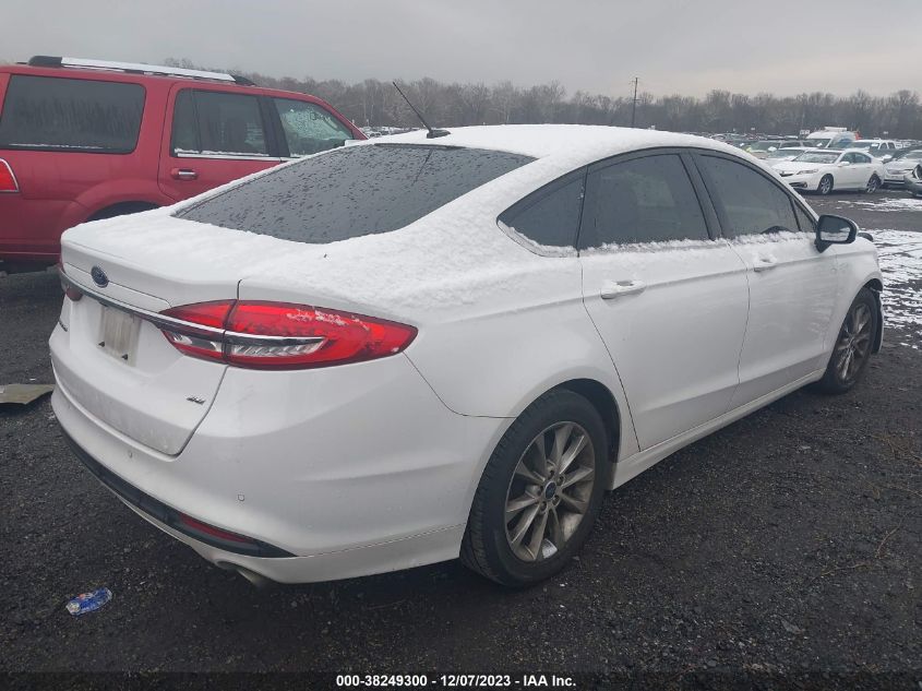 2017 FORD FUSION SE - 3FA6P0H75HR355769