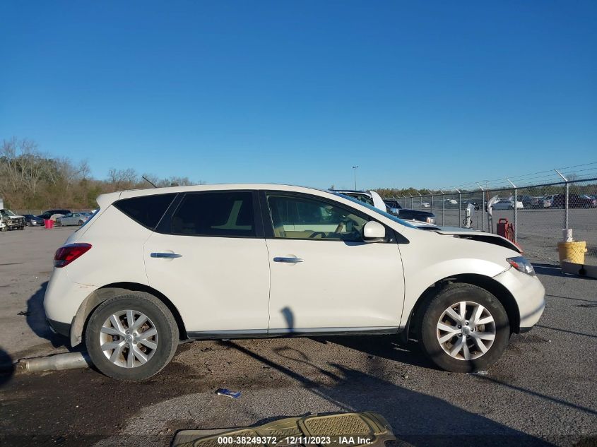 2014 NISSAN MURANO S/SL/SV/LE - JN8AZ1MU4EW404084