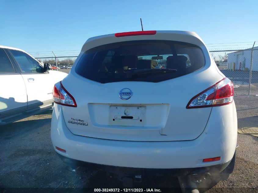 2014 NISSAN MURANO S/SL/SV/LE - JN8AZ1MU4EW404084