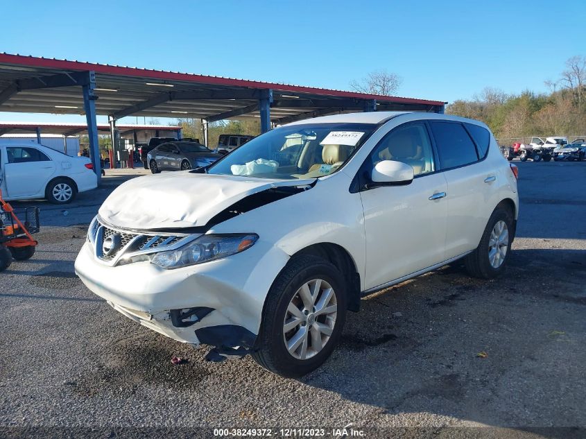 2014 NISSAN MURANO S/SL/SV/LE - JN8AZ1MU4EW404084