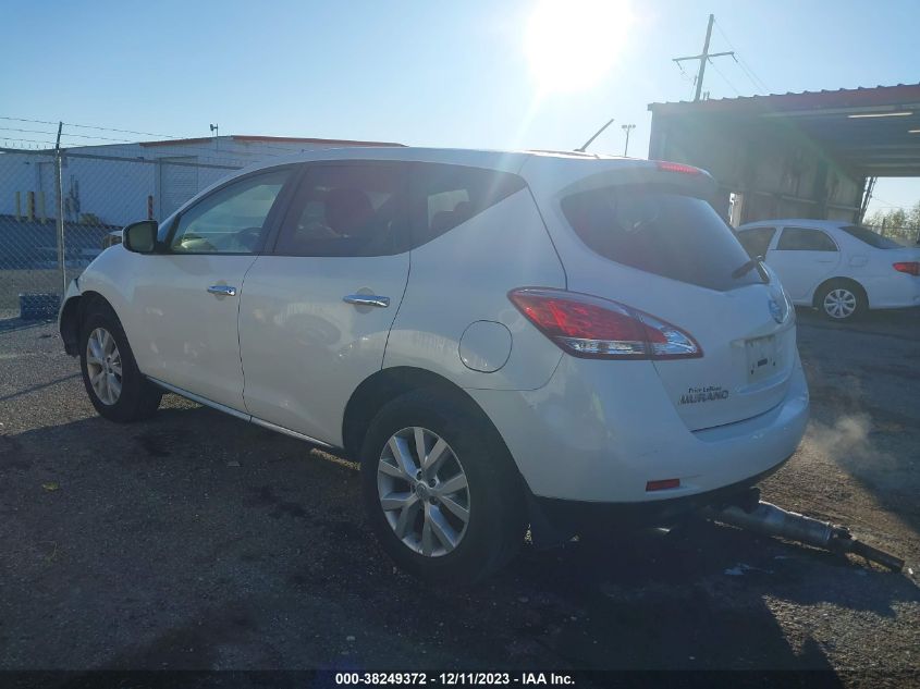 2014 NISSAN MURANO S/SL/SV/LE - JN8AZ1MU4EW404084