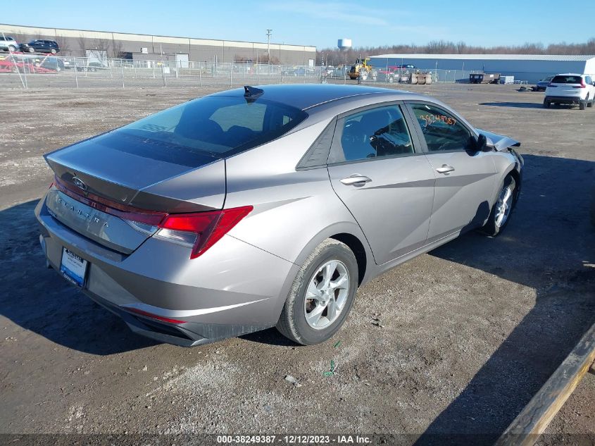 2022 HYUNDAI ELANTRA SE - KMHLL4AG7NU308558