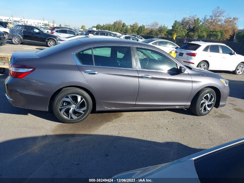 2017 HONDA ACCORD LX - 1HGCR2F3XHA308753