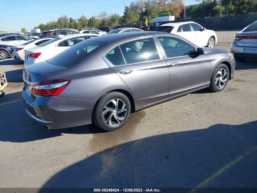 2017 HONDA ACCORD LX - 1HGCR2F3XHA308753