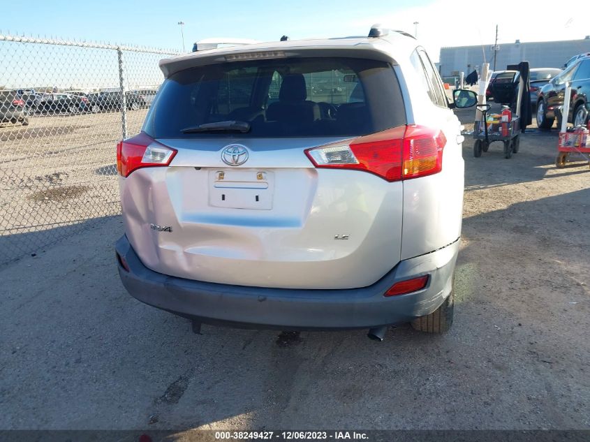 2014 TOYOTA RAV4 LE - 2T3ZFREV9EW079525