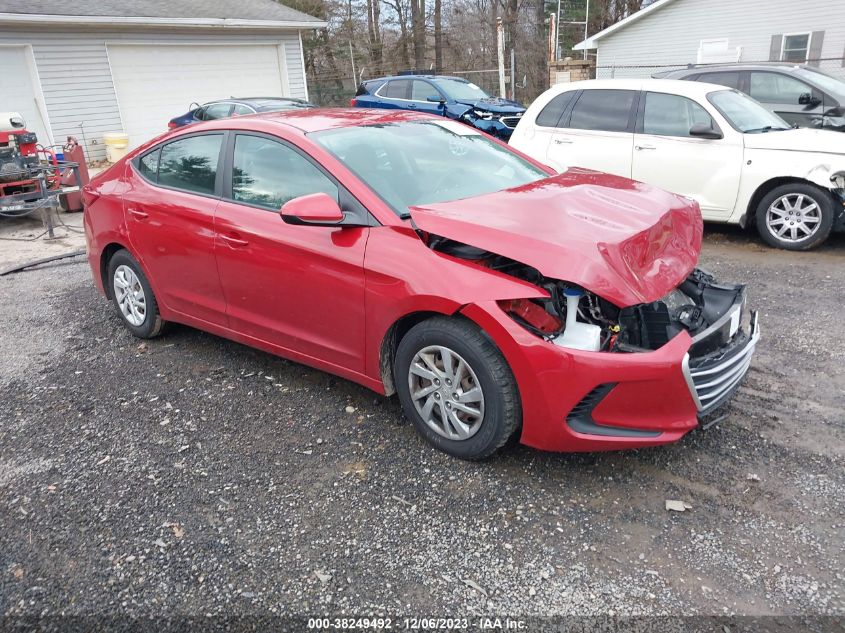 2017 HYUNDAI ELANTRA SE - 5NPD74LF1HH129500