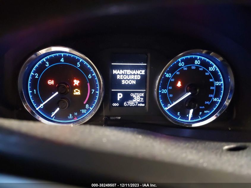2019 TOYOTA COROLLA L/LE/XLE/SE/XSE - 2T1BURHE5KC213973