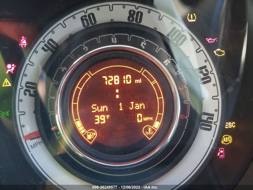 2015 FIAT 500 POP - 3C3CFFAR6FT504242