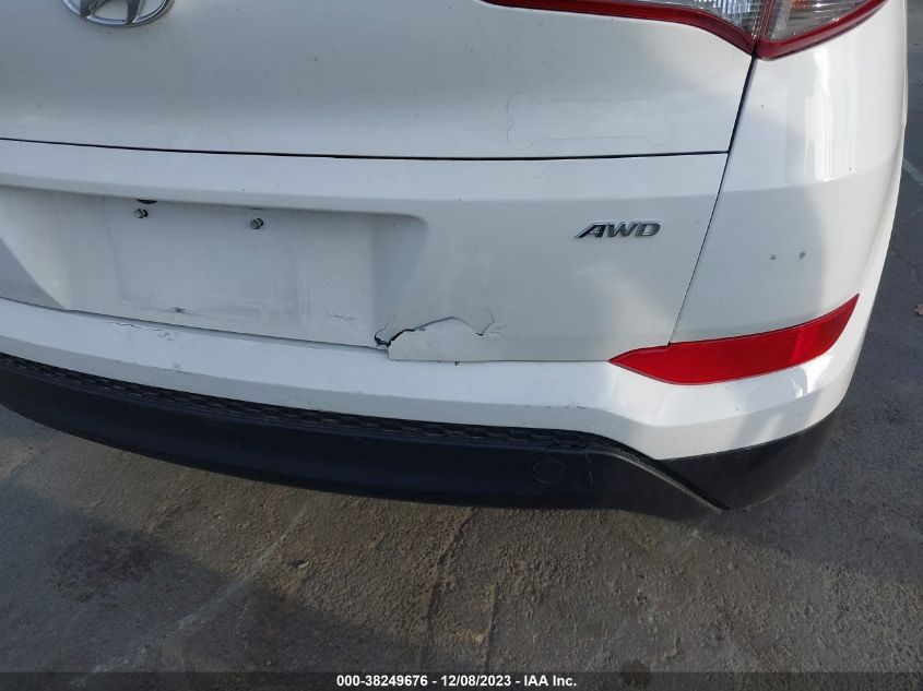 2016 HYUNDAI TUCSON LIMITED/SPORT AND ECO/SE - KM8J3CA43GU091374