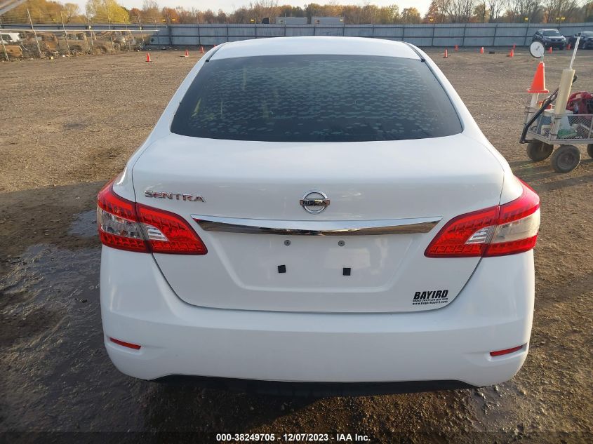 2015 NISSAN SENTRA S - 3N1AB7APXFY252147