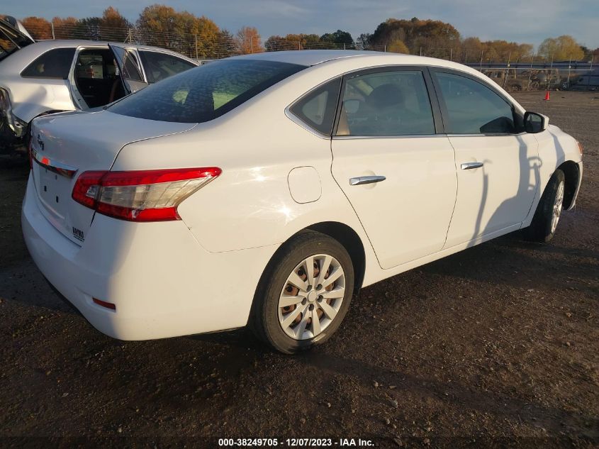 2015 NISSAN SENTRA S - 3N1AB7APXFY252147