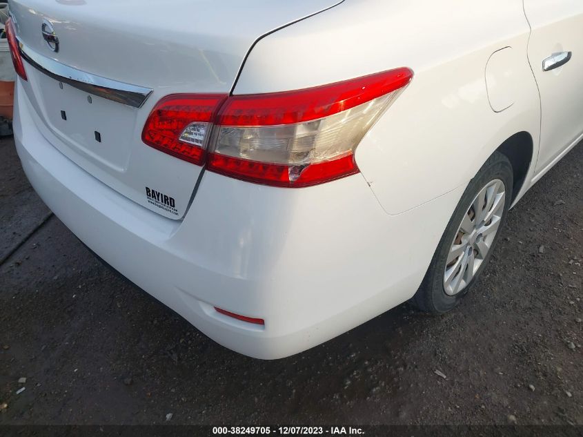 2015 NISSAN SENTRA S - 3N1AB7APXFY252147